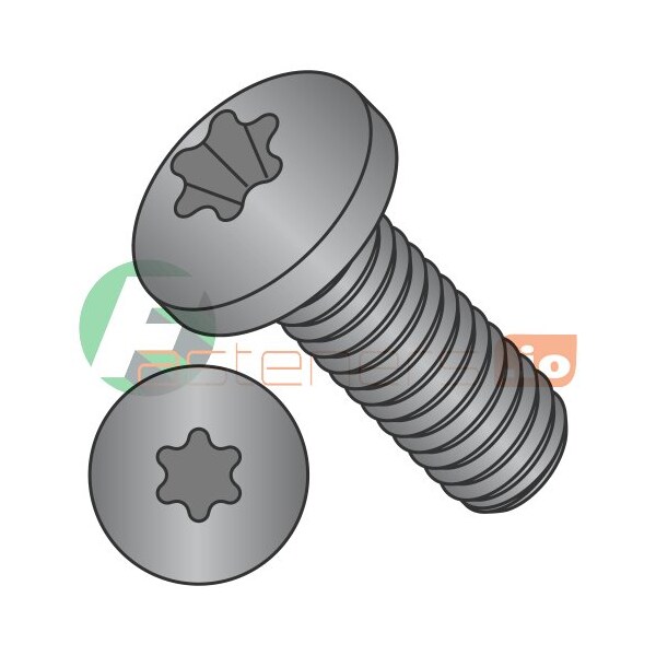 Newport Fasteners M4-0.70 x 16 mm Torx Pan Machine Screw, Black Oxide Steel, 2000 PK 323373 - main